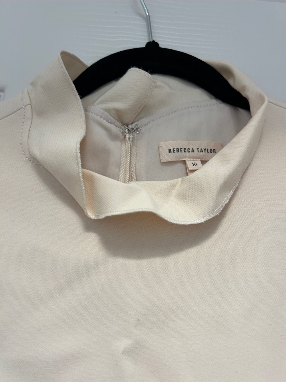 Rebecca Taylor Ivory Ruffle dress